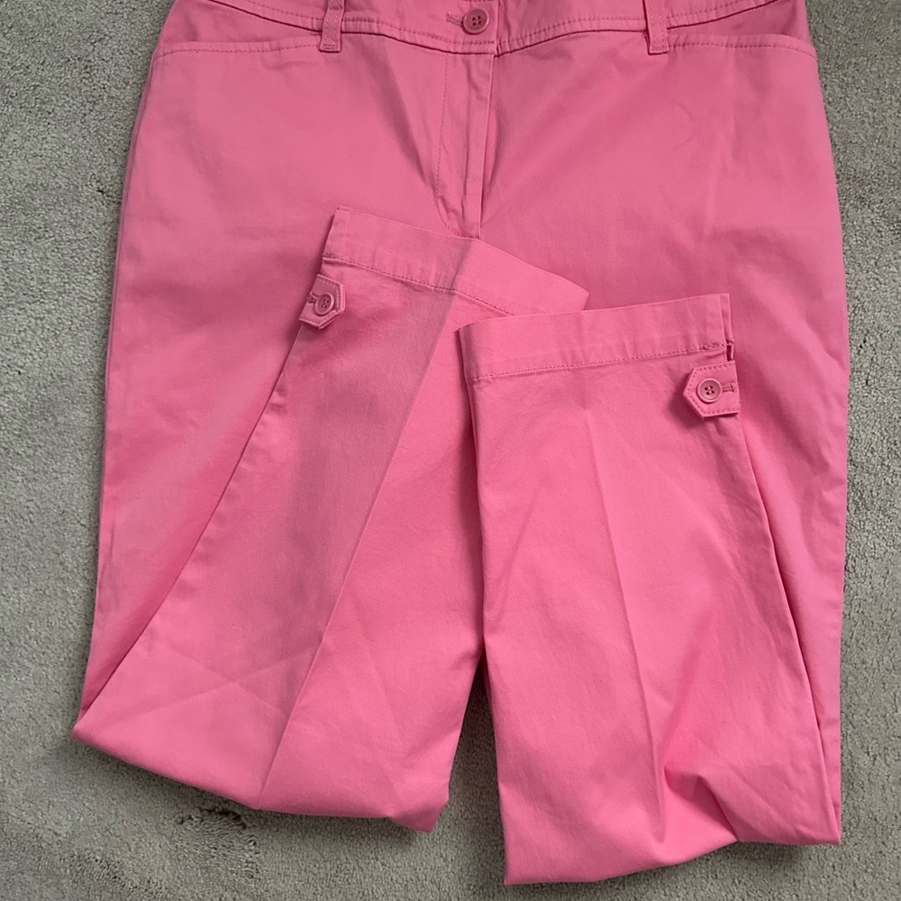 Talbots Perfect Crop Pant Cotton Blend